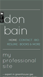 Mobile Screenshot of donbain.com