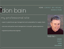 Tablet Screenshot of donbain.com